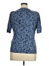Chico's 100% Cotton Blue Short Sleeve Turtleneck Size XL (3) - photo 2