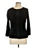 Lapis Black Long Sleeve Blouse Size L - photo 1