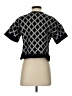 Elizabeth and James Argyle Black Pullover Sweater Size S - photo 2