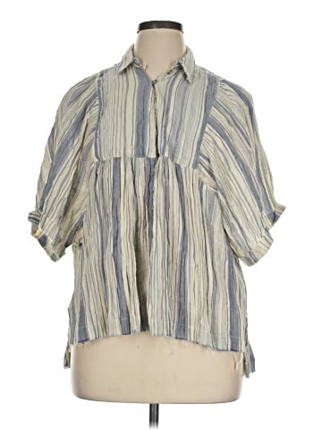 BDG Short Sleeve Blouse (view 1)