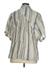 BDG Stripes Blue Short Sleeve Blouse Size XL - photo 2