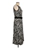 Perceptions Animal Print Black Casual Dress Size 12 - photo 4