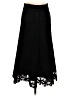 Etcetera 100% Acetate Solid Black Formal Skirt Size 2 - photo 1