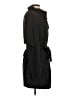 Ann Taylor LOFT 100% Polyester Black Trenchcoat Size S - photo 4