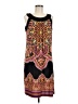 Apt. 9 Paisley Black Casual Dress Size L - photo 1