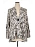 Tianello Print Ivory Blazer Size XL - photo 1