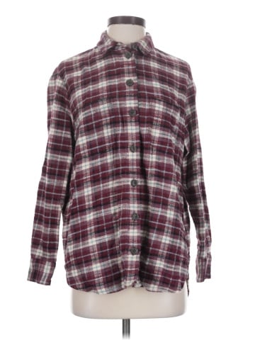 Madewell Flannel Sunday Shirt in Mahaska Plaid (view 1)