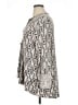 Tianello Print Ivory Blazer Size XL - photo 5