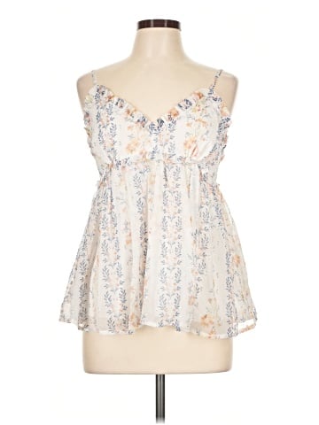 En Creme Sleeveless Blouse (view 1)