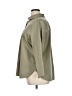 Chico's Solid Green 3/4 Sleeve Button-Down Shirt Size XL (3.5) - photo 5