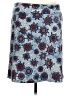 ExOfficio Print Blue Gray Casual Skirt Size L - photo 1