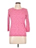 Ann Taylor Polka Dots Pink Pullover Sweater Size L - photo 1