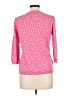 Ann Taylor Polka Dots Pink Pullover Sweater Size L - photo 2