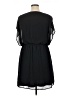 RSVP 100% Polyester Solid Black Casual Dress Size XL - photo 2