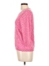 Ann Taylor Polka Dots Pink Pullover Sweater Size L - photo 5
