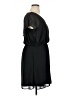 RSVP 100% Polyester Solid Black Casual Dress Size XL - photo 4