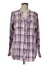 ExOfficio 100% Nylon Plaid Purple Long Sleeve Button-Down Shirt Size L - photo 1