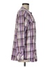 ExOfficio 100% Nylon Plaid Purple Long Sleeve Button-Down Shirt Size L - photo 4