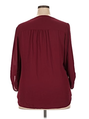 Maurices 3/4 Sleeve Blouse (view 2)