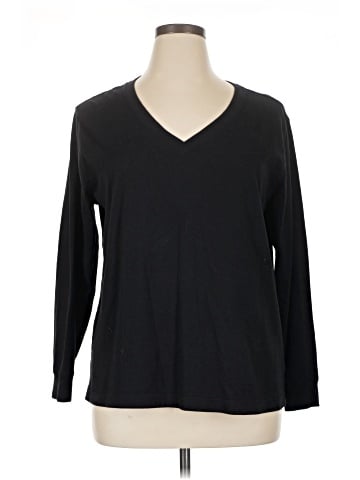 Lands' End 3/4 Sleeve T-Shirt (view 1)
