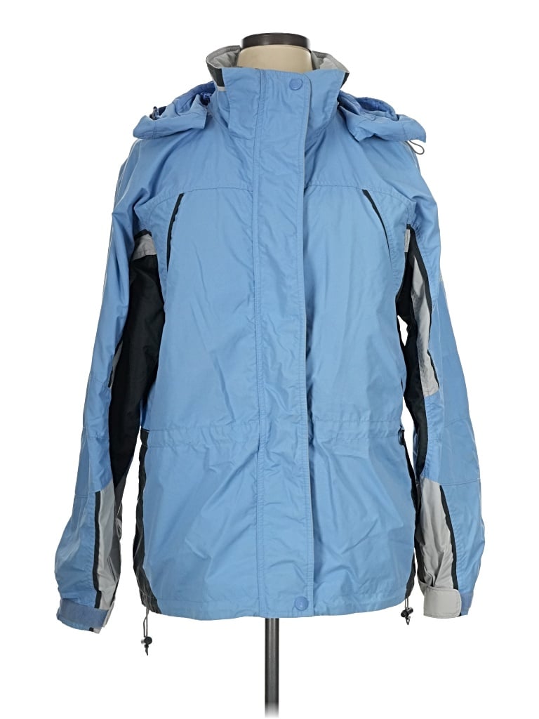 Pre-owned Columbia Snow Jacket In Blue
