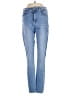 FRAME Denim Solid Blue Jeans Size 27 waist - photo 1