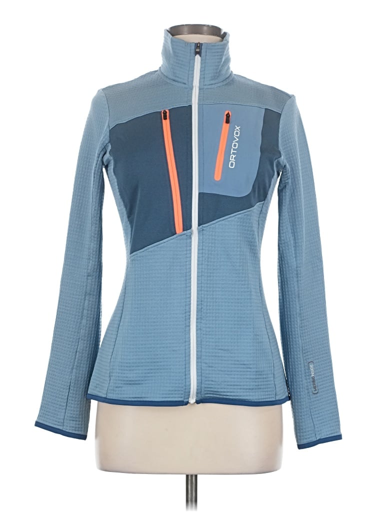 Pre-owned Ortovox Track Jacket In Blue