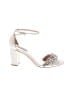 Badgley Mischka Ivory Sandals Size 7 1/2 - photo 1