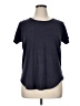 Avon 100% Polyester Gray Short Sleeve Top Size XL - photo 1