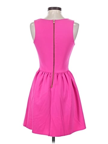 Red Saks Fifth Avenue Cocktail Dress (view 2)