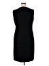 Jones Studio 100% Polyester Solid Black Cocktail Dress Size 16 - photo 2
