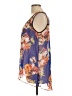 MOD Lusive 100% Polyester Blue Sleeveless Blouse Size L - photo 5
