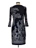 En Focus Studio Graphic Black Cocktail Dress Size 10 - photo 2