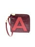 Tory Burch Burgundy Wristlet One size - photo 1