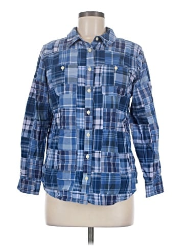 L.L.Bean Long Sleeve Button-Down Shirt (view 1)