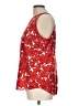 dalia Red Sleeveless Blouse Size L - photo 5