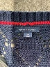 Tommy Hilfiger 100% Cotton Tweed Black Pullover Sweater Size S - photo 7