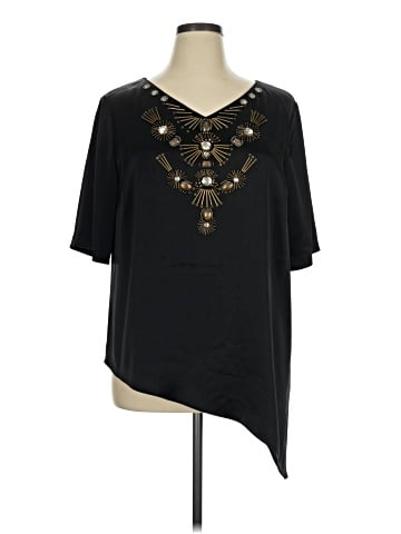 St. John Short Sleeve Blouse (view 1)