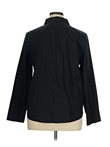 Chico's 3/4 Sleeve Button-Down Shirt (view 2)