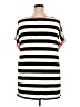 Lularoe Stripes Black Short Sleeve Top Size 2X - photo 2