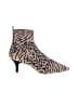 Corso Como Animal Print Tan Ankle Boots Size 8 1/2 - photo 1