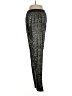 Otte 100% Polyester Metallic Silver Casual Pants Size S - photo 5