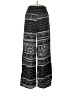 rue21 100% Rayon Print Black Casual Pants Size L - photo 1