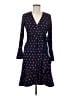 Neiman Marcus Polka Dots Blue Casual Dress Size 6 - photo 1
