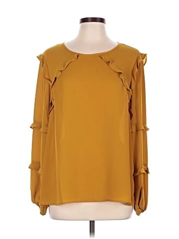 CeCe Long Sleeve Blouse (view 1)