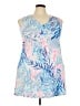 Lilly Pulitzer Blue Casual Dress Size XXL - photo 1