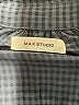 Max Studio 100% Polyester Houndstooth Blue Sleeveless Blouse Size XL (estimated) - photo 7
