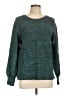 Gloria Vanderbilt Solid Teal Pullover Sweater Size L - photo 1