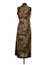 DressBarn 100% Polyester Paisley Brown Casual Dress Size 8 - photo 2