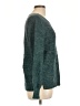 Gloria Vanderbilt Solid Teal Pullover Sweater Size L - photo 4
